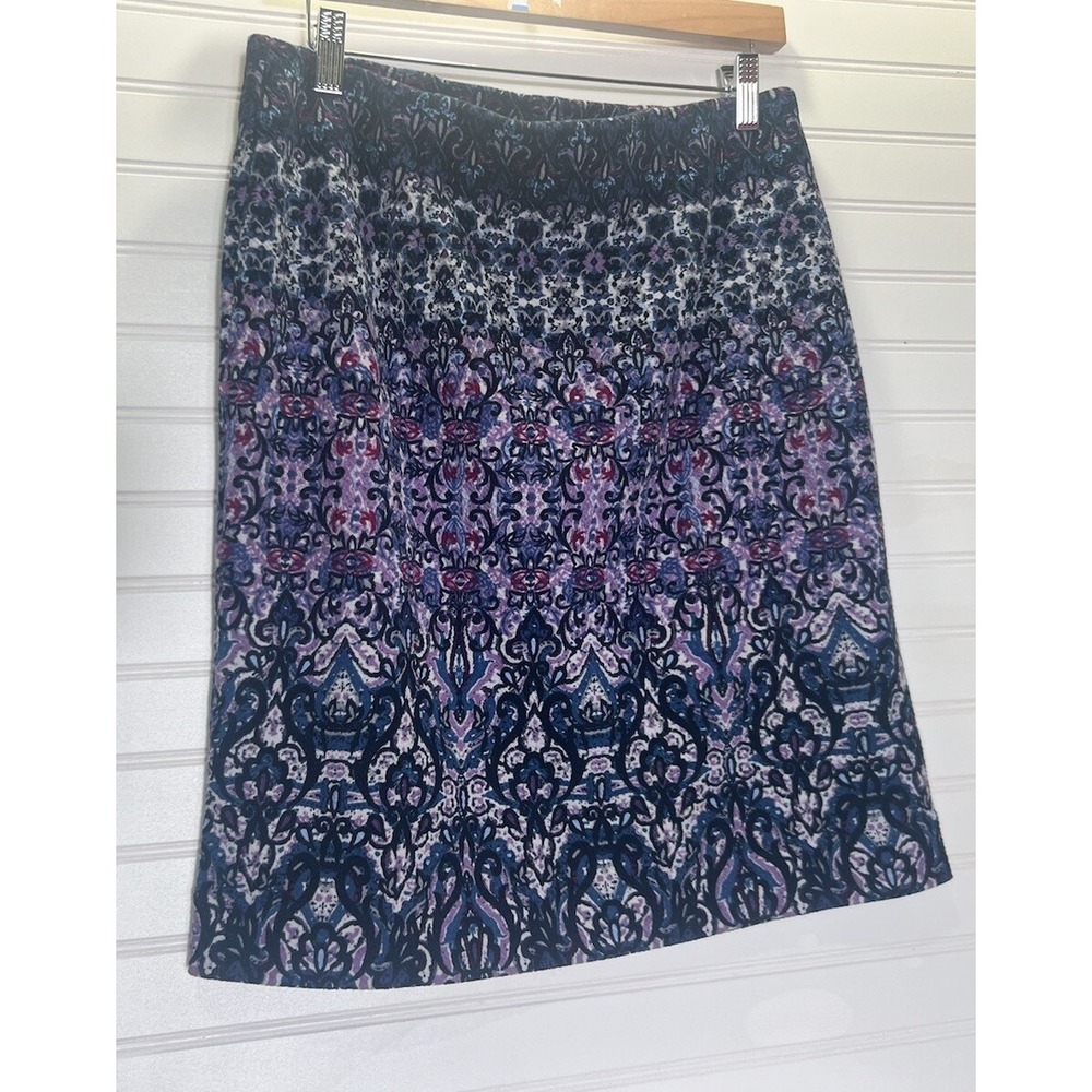 J Jill Women's Skirt Size Small Pull On Pencil Straight Fully Lined Mature